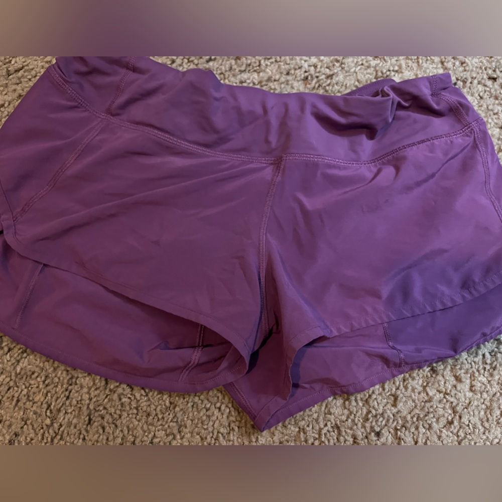 Women's Lululemon shorts size 8.